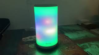Video thumbnail for Govee Aura Table Lamp - RGBIC effects by The Ambient