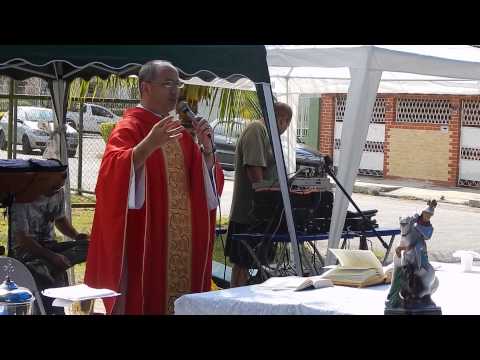 Homilia sobre São Jorge - Frei Dionísio - Igreja no NSra das Graças - Mal Hermes - RJ (23-04-2014)
