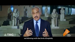 هشام طلعت مصطفى، يتحدث عن مشاركته في افتتاح المتحف المصري الكبير