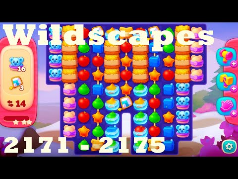 Wildscapes Level 2171 - 2175 HD Walkthrough | 3 - match game | gameplay | android | ios | pc | app