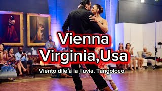 Rino Fraina & Graziella Pulvirenti  dancing “Viento dile a la lluvia” Tangoloco, Vienna Virginia USA
