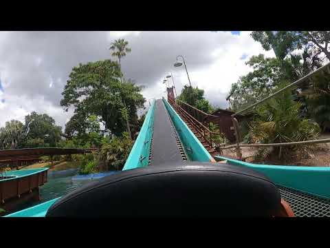 Stanley Falls Flume POV Busch Gardens Tampa