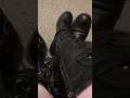 Squeaking Two Pairs Of Boots Again