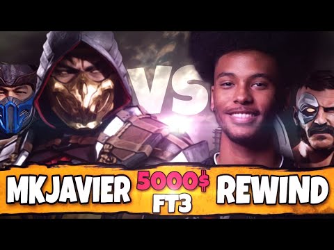 MK11 - MKJavierMK Vs EVO FINALIST ( Rewind ) in EU Vs NA 5000$ TEAM PANTHER TEAM BATTLE