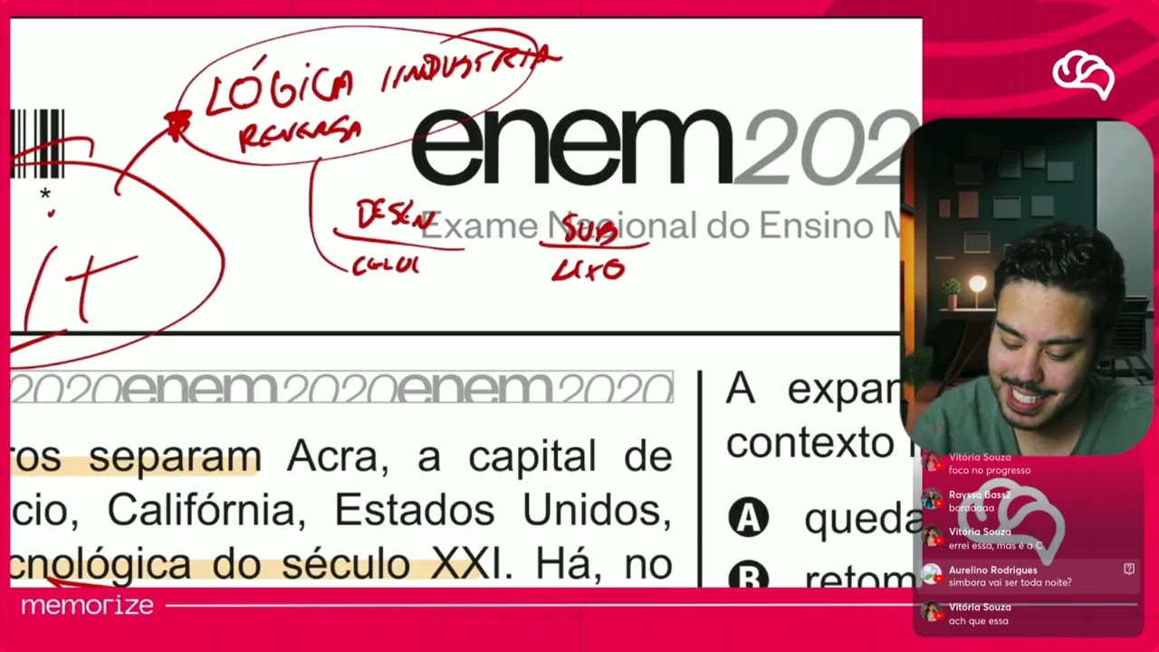 Resolução em Vídeo — Questão 76 ENEM 2020 PPL