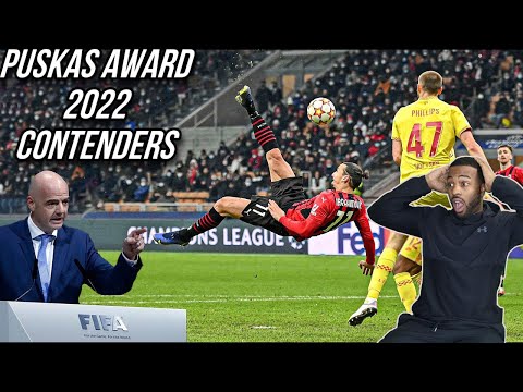 NBA FAN REACTS TO...Puskas Award 2022 • 35 Possible Contenders (BEST GOALS I EVER SEEN)