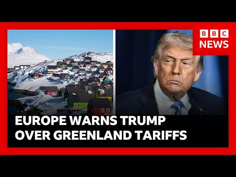 Europe warns Trump of “dangerous downward spiral” and threatens tariff retaliation | BBC News