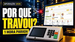 Apuração do TSE travou por 1 hora: o que aconteceu com os votos?