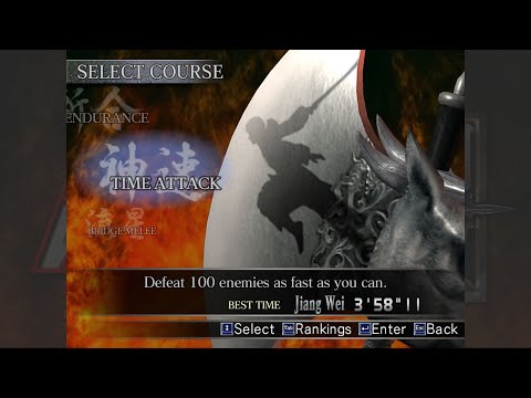 Dynasty Warriors 4 Hyper: Challenge Mode - Time Attack