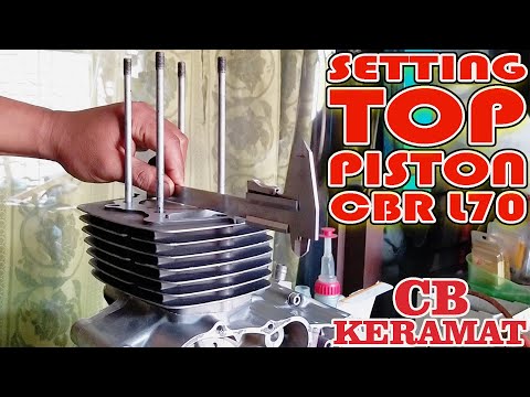Setting Peres TOP Piston CBR 150 Blok Tiger As Kruk Langkah 70 CB Keramat