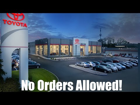 Why You CAN'T Order a New Toyota or Lexus - Understanding the Allocation System