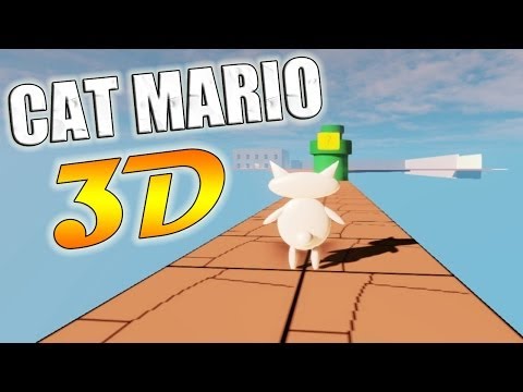 GATO BROS EN 3D (cat mario 3D) en español por fernanfloo