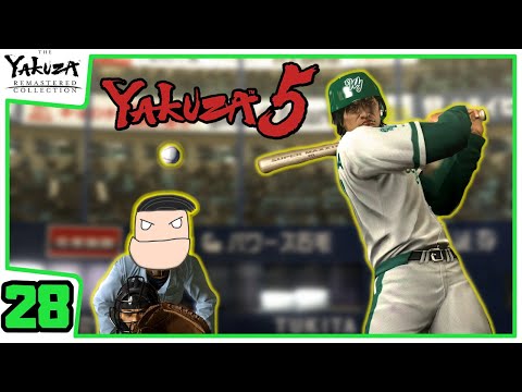 SHINADA INTRODUCTION: FORMER BASEBALL STAR! | Yakuza 5 Remastered (PS4 Pro) | Let's Play (Part 28)