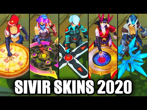All Sivir Skins Spotlight 2020 (League of Legends)