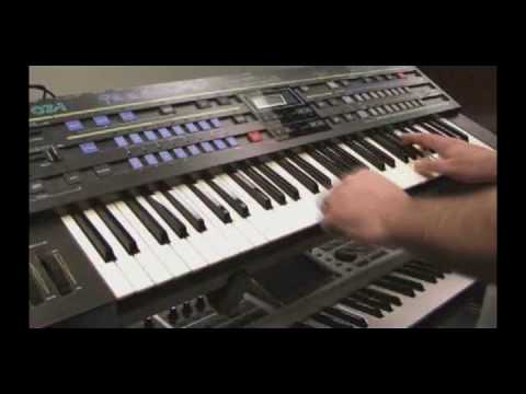 Casio CZ-1 Phase Distortion Synthesizer Preset Patch Demo