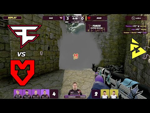 WINNER TO QUALIFY!! FaZe vs MOUZ - HIGHLIGHTS - ANCIENT - BLAST Paris Major Europe CSGO 2023.