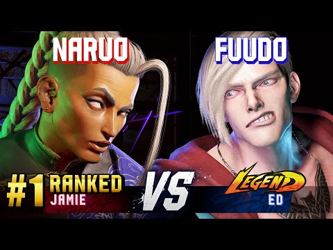 SF6 ▰ NARUO (#1 Ranked Jamie) vs FUUDO (Ed) ▰ High Level Gameplay