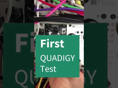 QUADIGY Short Test of Klavis with LOQUELIC ITERITAS (Noise Engineering), 6EQUENCER (Tubbutec)