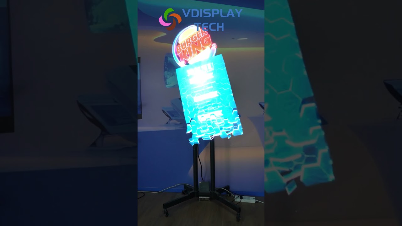 150cm/180cm 3D Hologram LED Fan Display #hologram #3dledfan