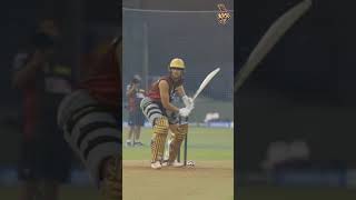 Shubman gill, Rahul tripathi and Andre Russel batting with left hand. #cricket 🏏