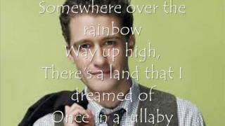 Over the Rainbow Glee Lyrics