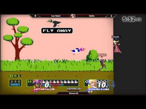 Smash 4 Versus Weekly 8/13/15 - Winners R4 - Leo Heart (C.Falcon) vs Xaltis (RosaLuma)