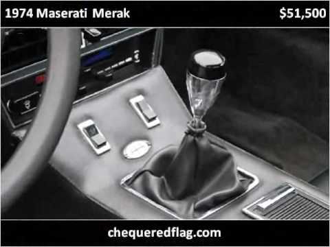 1974 Maserati Merak SS (CC-777885) for sale in Marina Del Rey, California