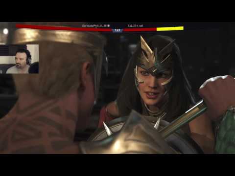 Injustice 2 3rd Multiplayer Set pt6 - Aquaman vs. Wonder Woman