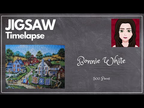Bonnie White (1) | Relaxing Jigsaw Puzzle Timelapse 🧩✨