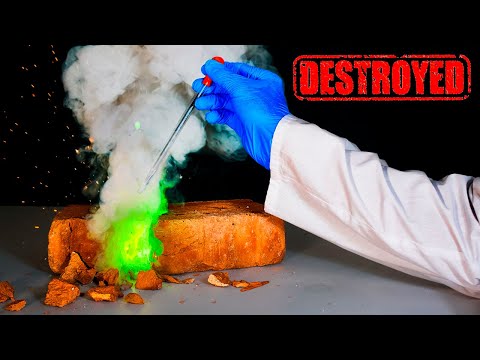 The Most DESTRUCTIVE Chemical Reaction from two NON-explosive components