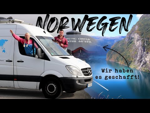 VAN LIFE IN NORWAY - From Geirangerfjord to the Arctic Circle | Road Trip Part 2