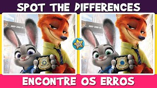ZOOTOPIA + -  Spot the difference | Star Quiz