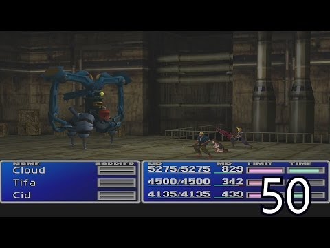 Final Fantasy VII Walkthrough Part 50 - Junon Underwater Reactor HD