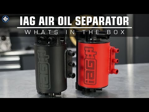 IAG Street Series Air Oil Separator - Whats In The Box