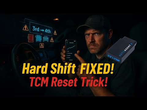 Ford Power Stroke 10-Speed Hard Shift Fix! TCM Reset with Auto Agent 3
