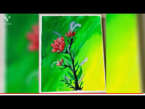 Flower painting |Navraj Singh