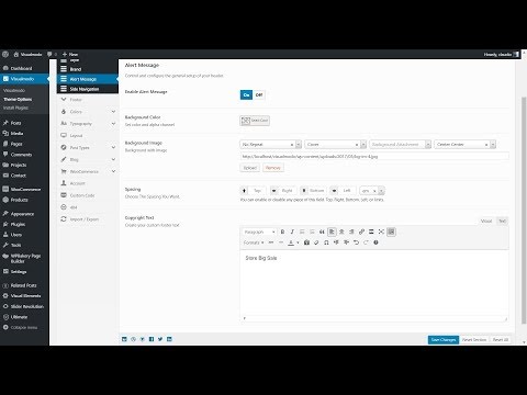 How To Display An Alert Message Across WordPress Website - Site Notice