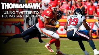 Would Twitter polls be more accurate than NFL instant replay? | The ThomaHawk Show