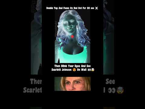 Illusion Négative : Scarlett Johansson en 6 secondes avec Espresso 🇫🇷 #shorts