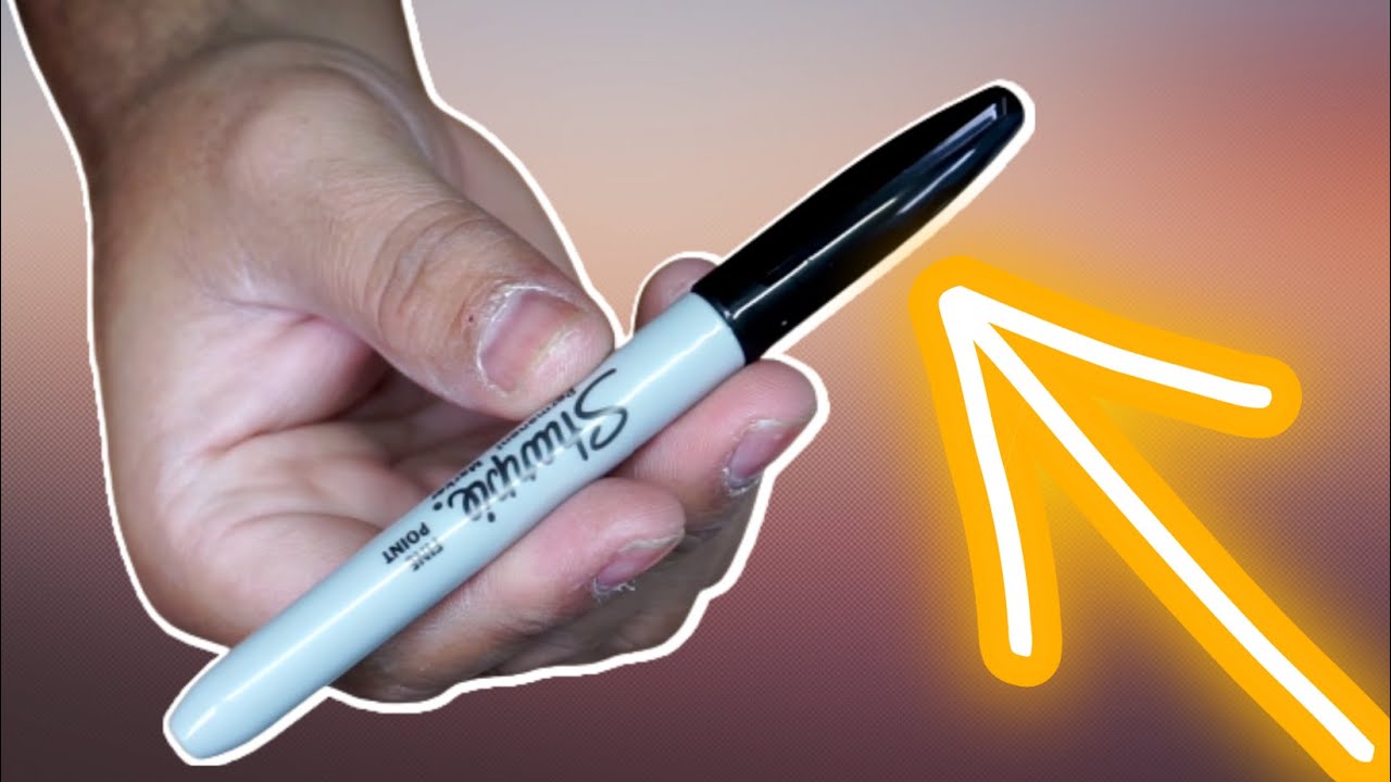 Sharpie Fine Point Permanent Marker Black