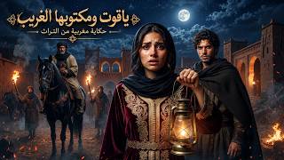 حكاية ياقوت ومكتوبها الغريب 🕯️❤️ | أروع قصة مسموعة من التراث المغربي قبل النوم! 🌙 «قصص عفاف»