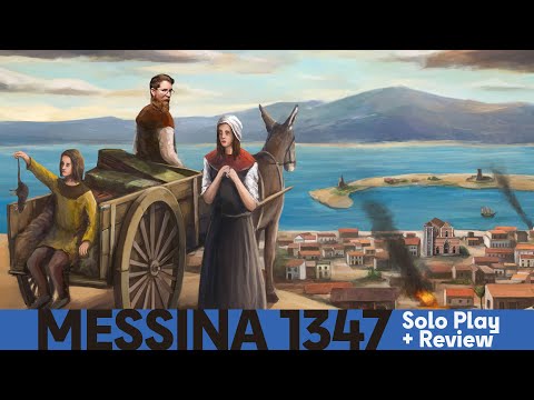Messina 1347 - Solo Playthrough & Review