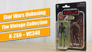 K-2SO (Andor) VC340 3.75" Figure - Star Wars TVC Unboxing