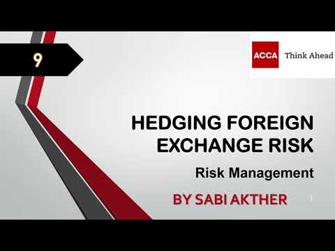ACCA I Advanced Financial Management (AFM) I Hedging Foreign Exchange Risk - AFM Lecture 9