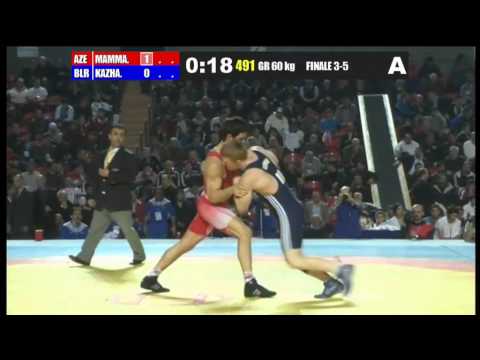 SWEC-2013 Kamran MAMMADOV (AZE) - Maksim KAZHARSKI (BLR) / bronze medal match