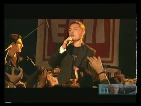 Tiziano Ferro video Visita Argentina 2004 - Entrevista + Show
