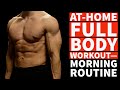 AT-HOME MORNING WORKOUT! (NO EQUIPMENT NEEDED)