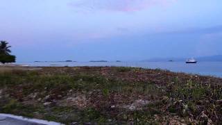 preview picture of video '360 and Sunset, El Porvenir, Kuna Yala, Panama'