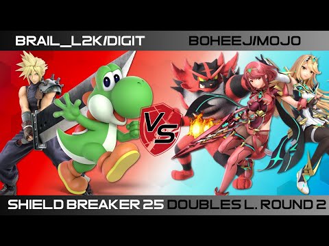 Shield Breaker 25 Doubles - Brail_L2K/Digit vs. Boheej/Mojo
