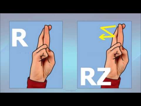 31. Znaki polskiego alfabetu migowego wraz z zapożyczeniami